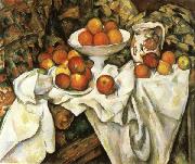Paul Cezanne Nature morte de pommes dt d'oranes Germany oil painting reproduction